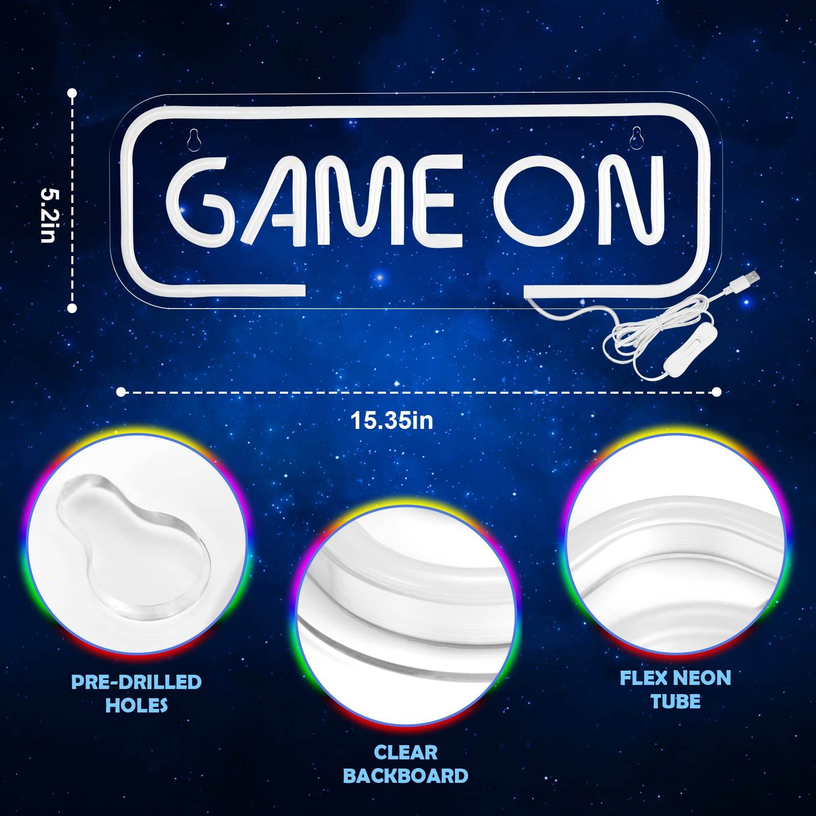 Gaming Neon Sign - LED Neon Light for Game Room Decoration | Teen Gamer Gift - Mushroom1_Green