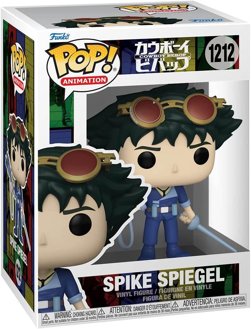 Funko Pop! 1212 Animation: Cowboy Bebop - Spike with Weapon and Sword Figure - 