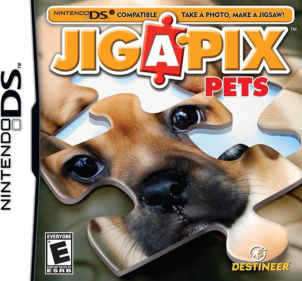 Jigapix: Pets (Nintendo DS) - Game Manual Only