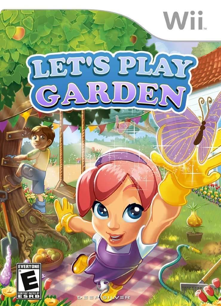 Let's Play Garden (Wii) - Game Manual Only