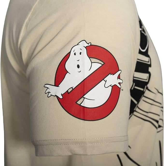 Ghostbusters Costume T-Shirt with Four Interchangeable Name Patches - XS