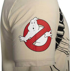 Ghostbusters Costume T-Shirt with Four Interchangeable Name Patches - XS