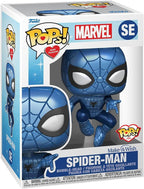 Funko Pop! Marvel: Make A Wish - Spider-Man (Metallic) Vinyl Figure - 