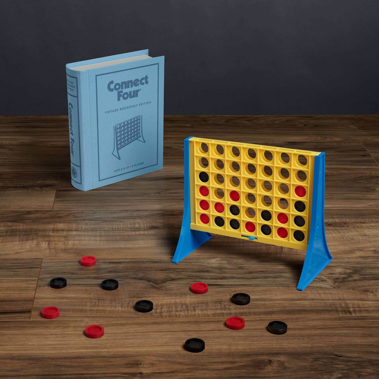 Connect 4 - Vintage Bookshelf Edition - 