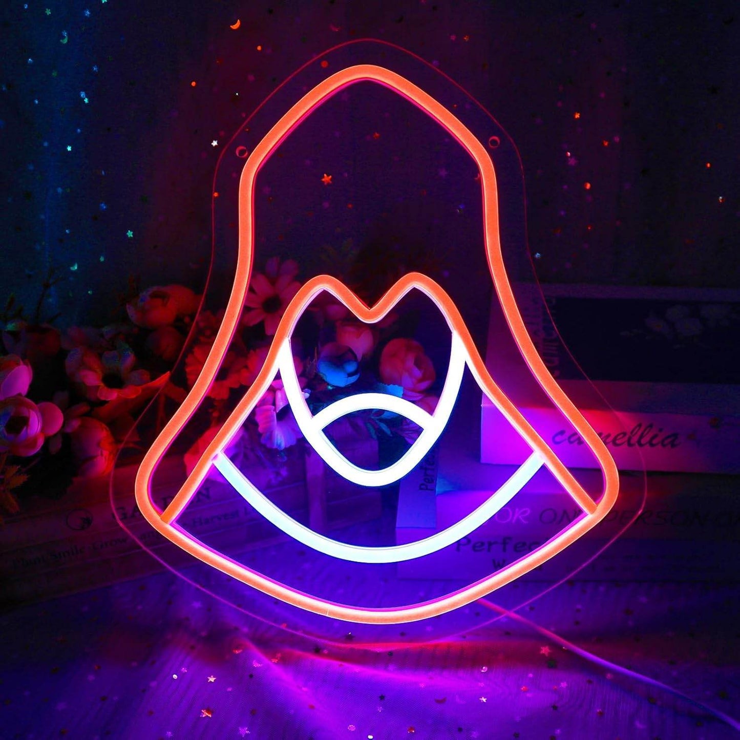Assassin Neon Sign - Dimmable USB Powered Neon Wall Decor for Game Room & Bedroom - 