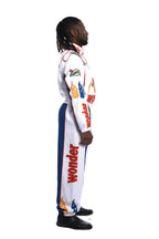 WonderBread Jumpsuit: Ricky Bobby Race Driver Costume Mashup (No Embroidery) for Adult Halloween Cosplay