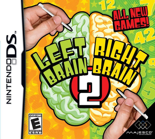 Left Brain Right Brain 2 (Nintendo DS) - Game Manual Only
