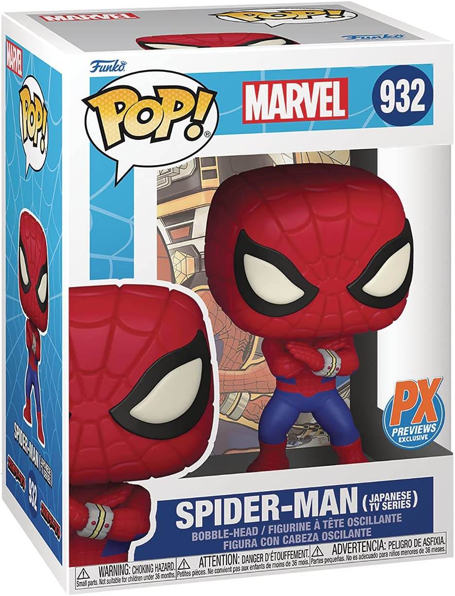 Funko Pop! Marvel Spider-Man Japanese TV Series Vinyl Figure - 