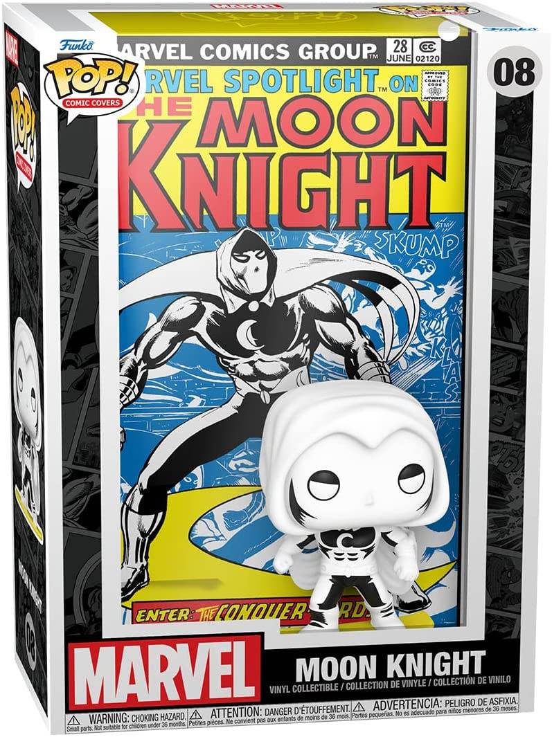 Funko Pop! Comic Cover: Marvel - Moon Knight Vinyl Figure - 