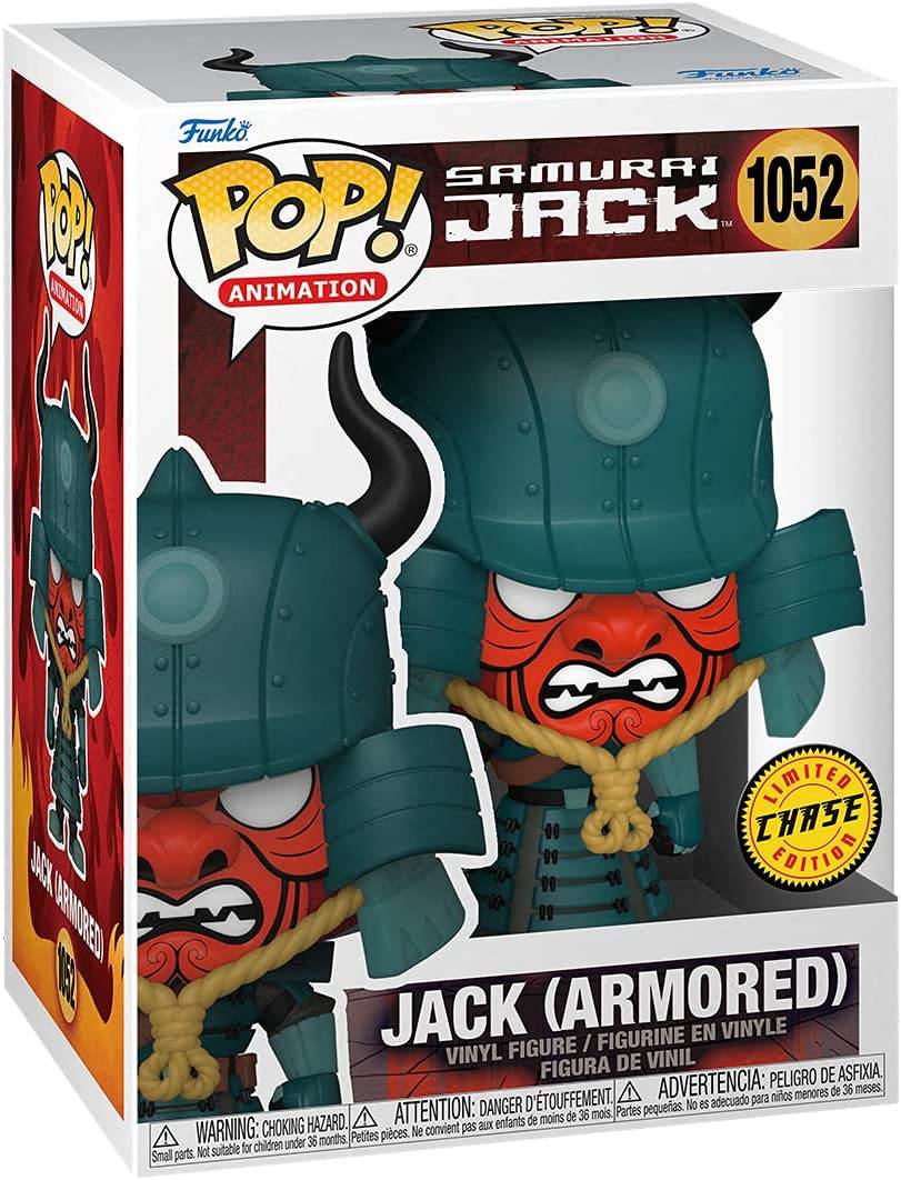 Funko Pop! Animation: Samurai Jack - Armored Jack Masked Chase Vinyl Figure - 