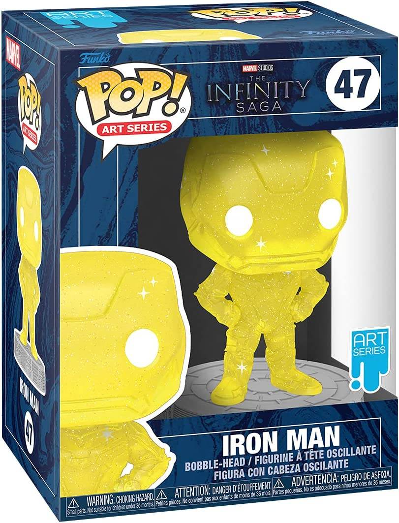 Funko Pop! Artist Series: Marvel Infinity Saga - Iron Man Vinyl Figure - 