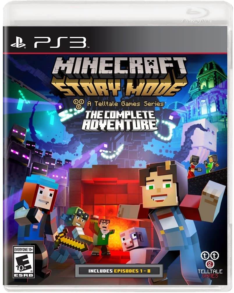 Minecraft Story Mode The Complete Adventure (Playstation 3) - Game Manual Only
