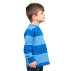 Halloween Costume "Blue and Detective" Striped Kids Shirt