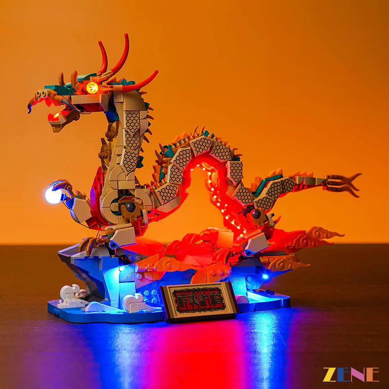 Light Kit for LEGO Auspicious Dragon #80112