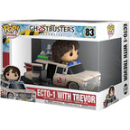 Funko Pop! Ride Movies: Ghostbusters Afterlife - Ecto 1 with Trevor Vinyl Figure - 