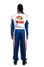 WonderBread Jumpsuit: Ricky Bobby Race Driver Costume Mashup (No Embroidery) for Adult Halloween Cosplay