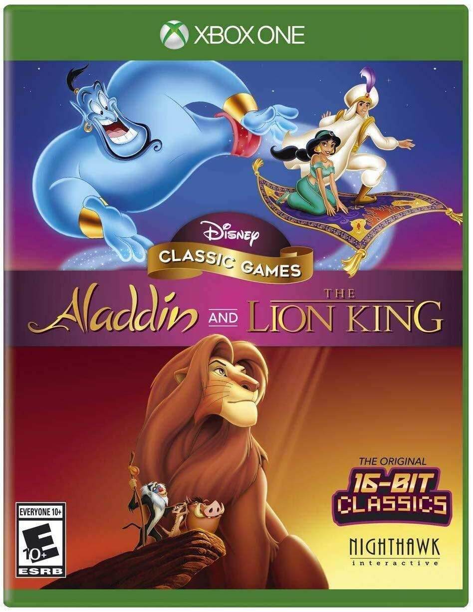 Disney Classic Games: Aladdin And The Lion King (Xbox One) - Game Manual Only
