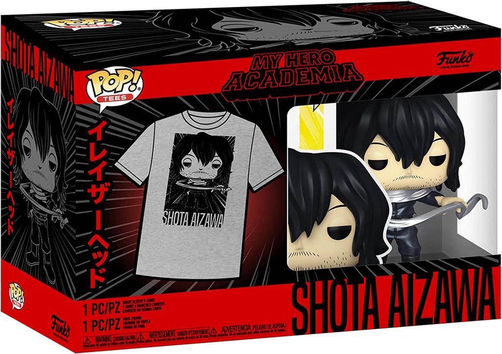 Funko Pop! & Tee: My Hero Academia - Shota Aizawa - S