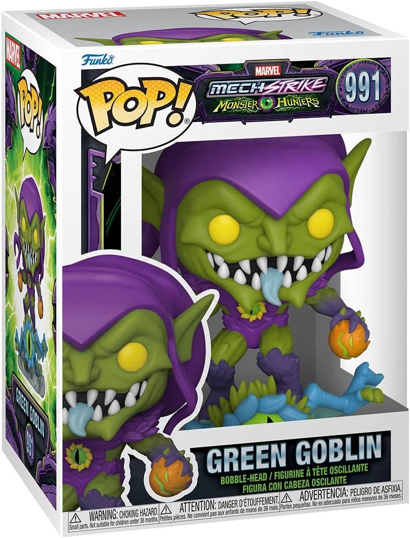 Funko Pop! Marvel: Monster Hunters - Green Goblin Vinyl Figure - 