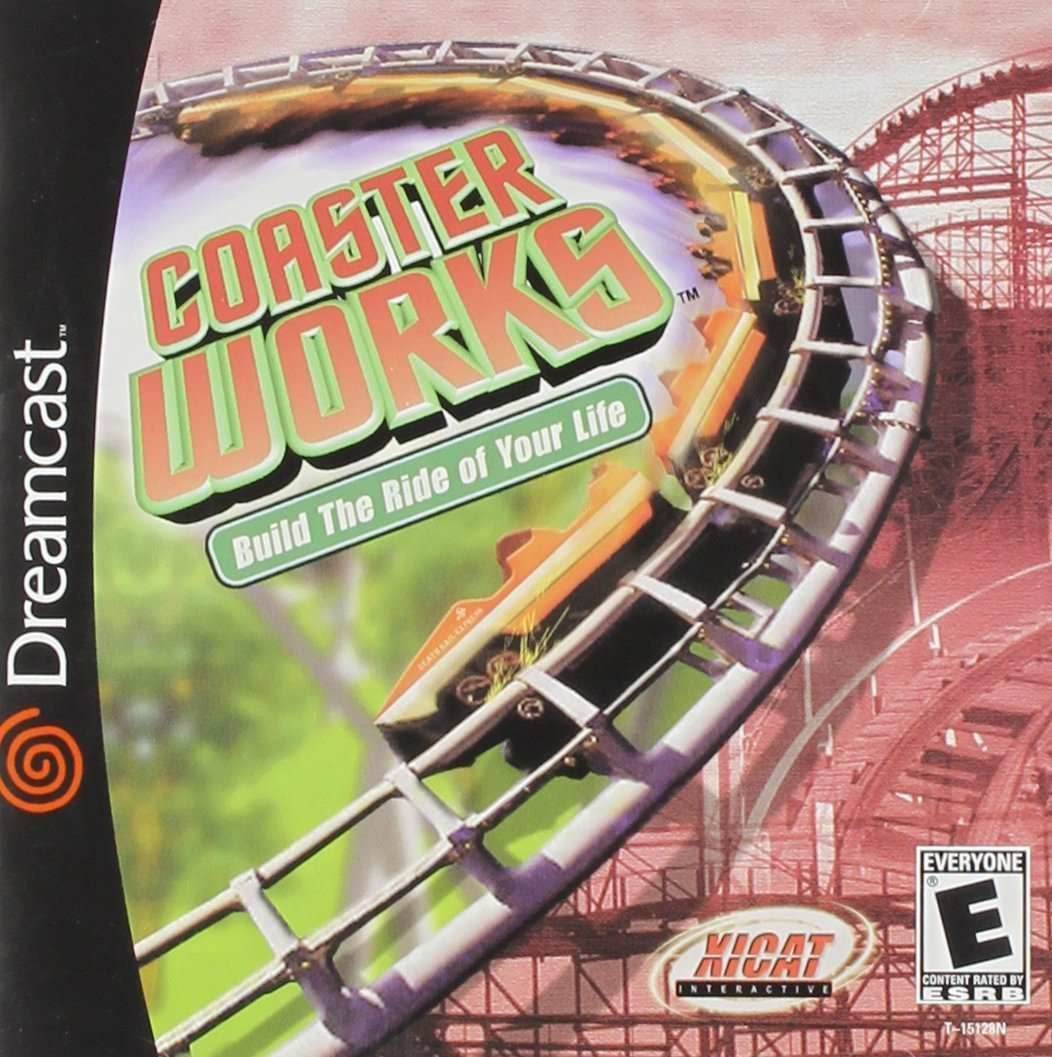 Coaster Works (Sega Dreamcast) - Game Manual Only