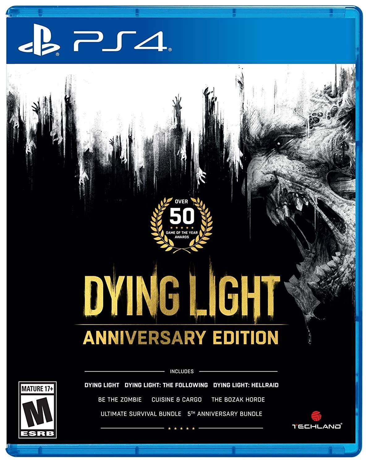 Dying Light Anniversary Edition (Playstation 4) - Game Manual Only