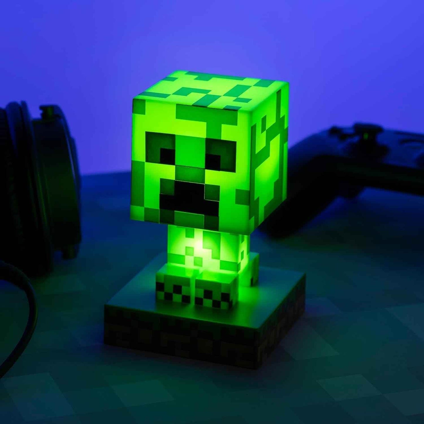 Minecraft Creeper Light - 3D Battery Powered Nightlight | Officially Licensed Lamp - Creeper