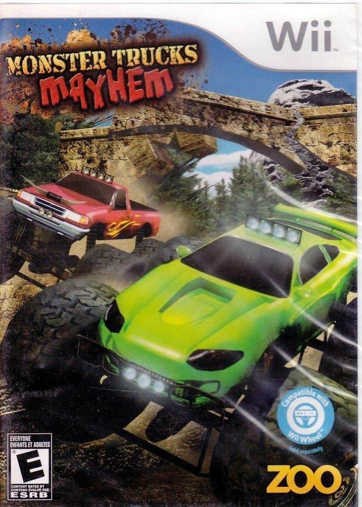 Monster Trucks Mayhem (Wii) - Game Manual Only