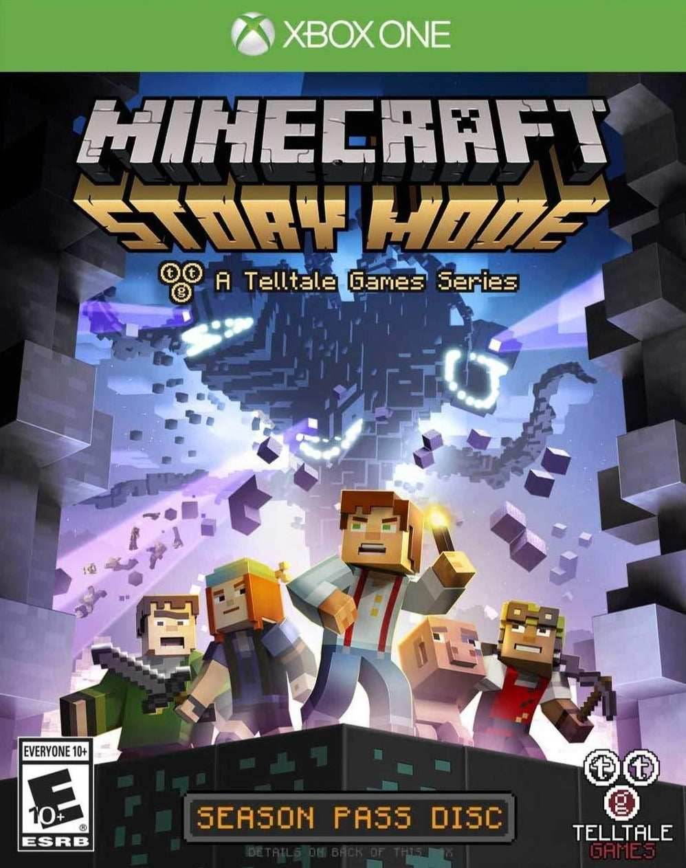 Minecraft Story Mode + Season Pass (Xbox One) - Game Manual Only