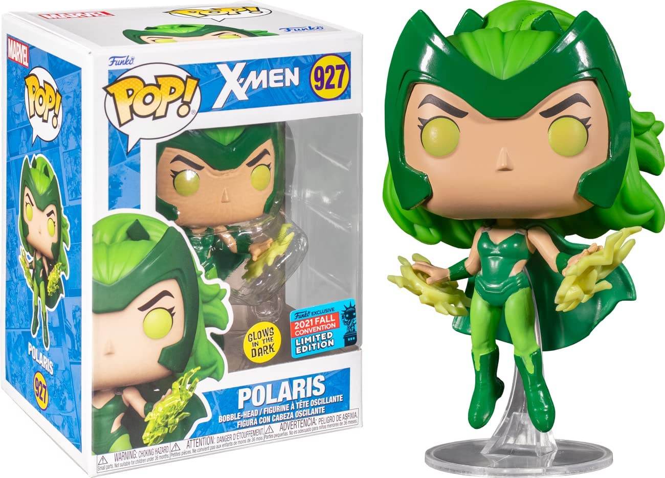 Funko Pop! Marvel X-Men Polaris Exclusive Vinyl Figure - 