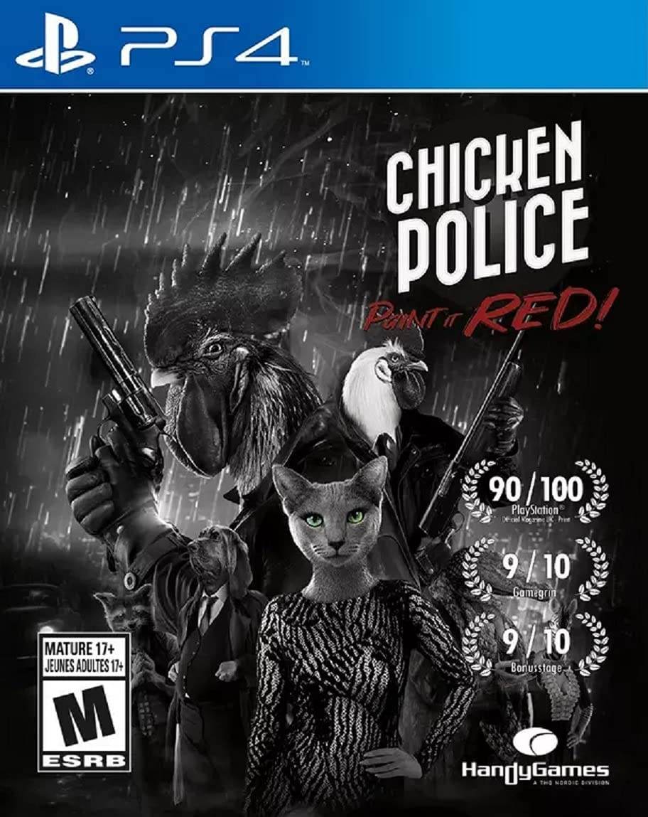 Chicken Police: Paint It Red! (Playstation 4) - Game Only