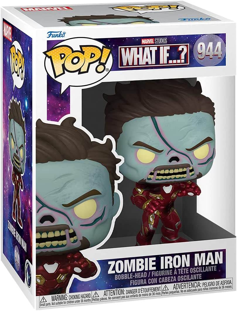 Funko Pop! Marvel: What If? Zombie Iron Man Vinyl Figure - 
