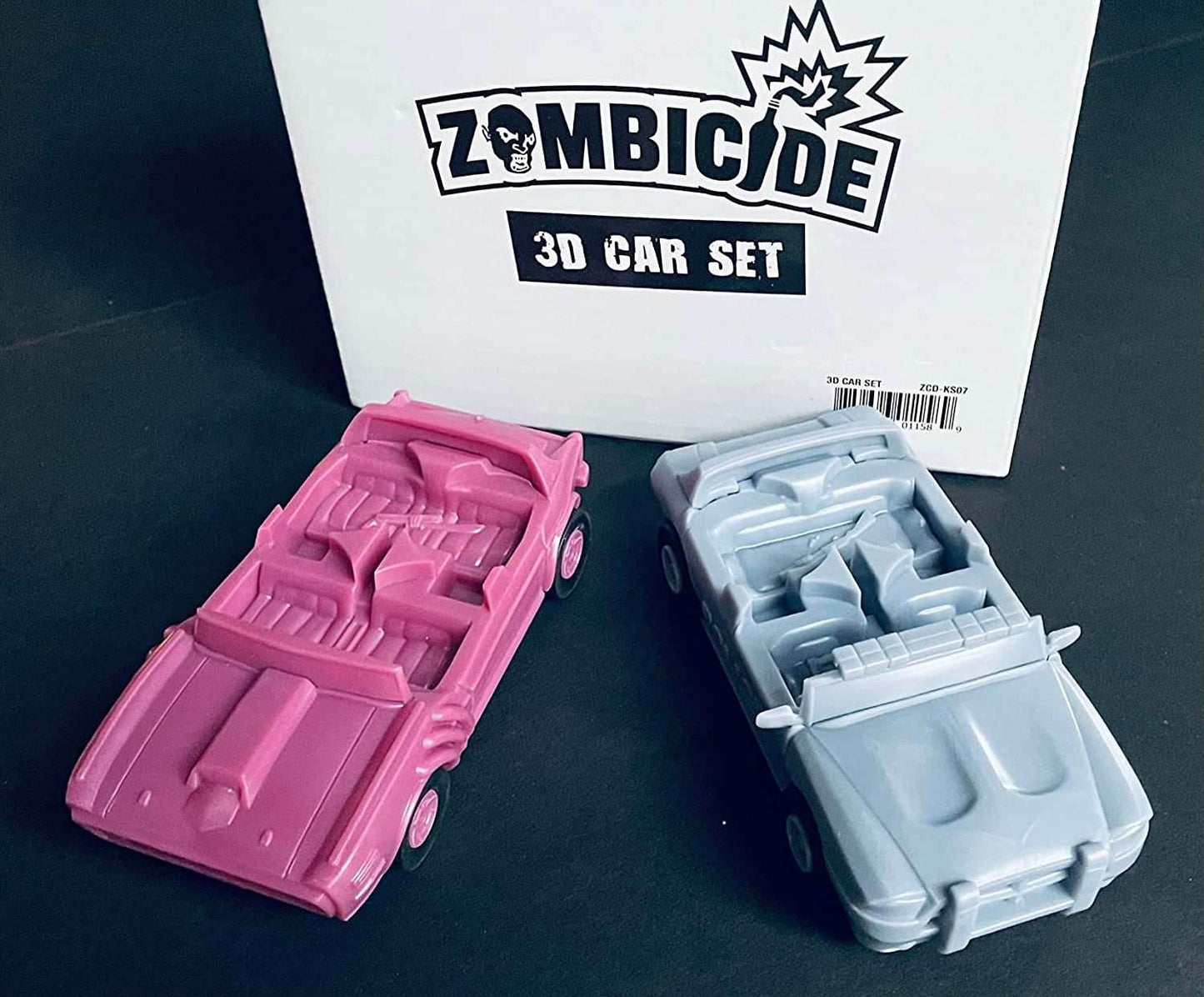 Zombicide: 2nd Edition - 3D Car Set - Kickstarter Exclusive Upgrade Kit - 