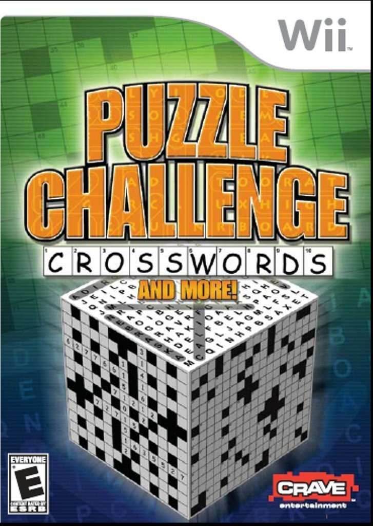 Puzzle Challenge Crosswords and More (Wii) - Game Manual Only