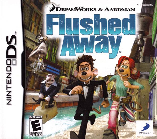 Flushed Away (Nintendo DS) - Game Manual Only