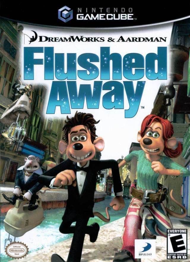 Flushed Away (Gamecube) - Game Manual Only