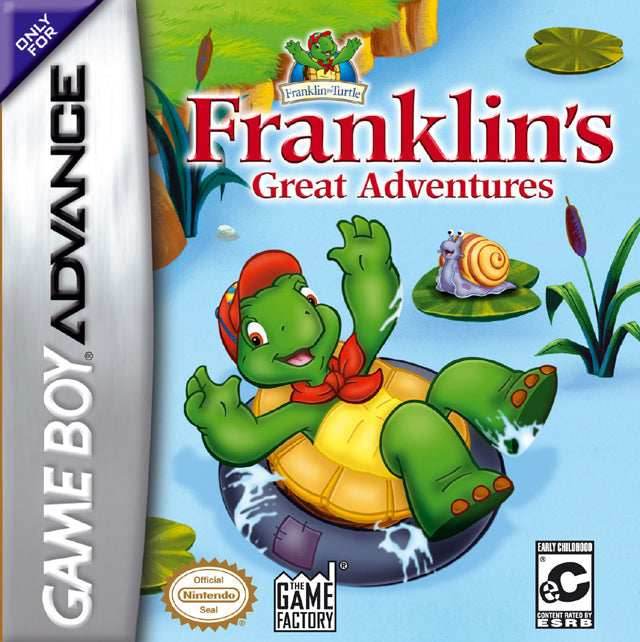 Franklin's Great Adventures (Gameboy Advance) - Game Manual Only