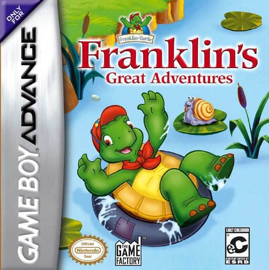 Franklin's Great Adventures (Gameboy Advance) - Game Manual Only