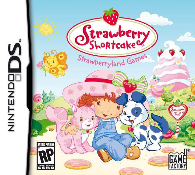 Strawberry Shortcake Strawberryland Games (Nintendo DS) - Game Manual Only