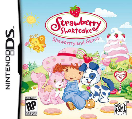 Strawberry Shortcake Strawberryland Games (Nintendo DS) - Game Manual Only
