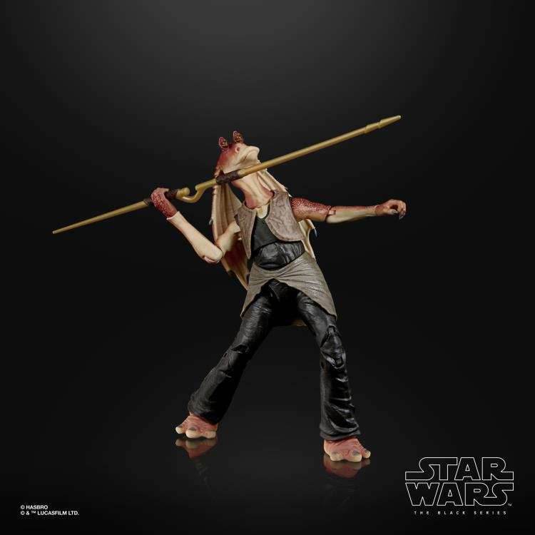Star Wars: The Black Series - Jar Jar Binks (The Phantom Menace) 6-Inch Deluxe Action Figure - 