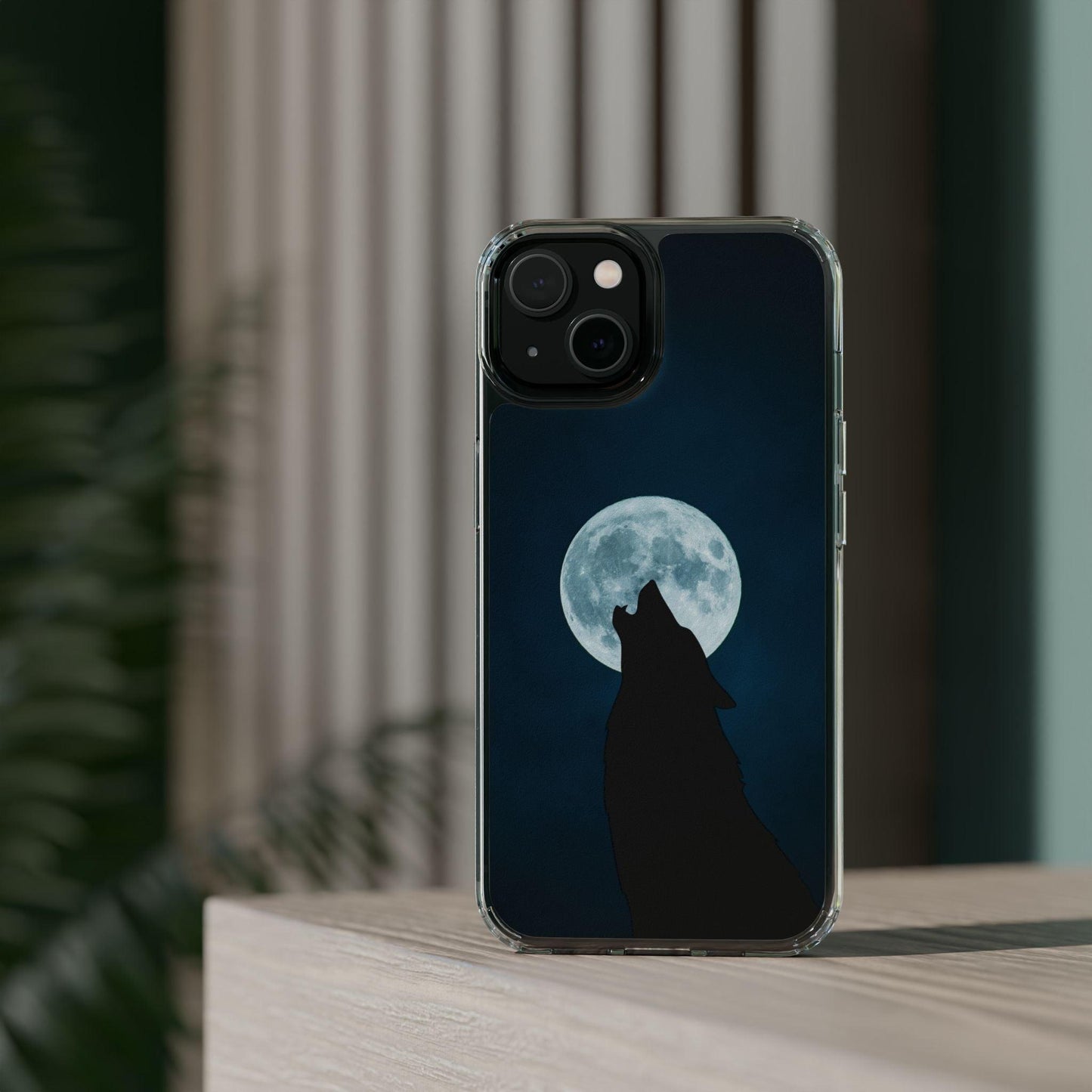 Full Moon and Wolf Clear Cases