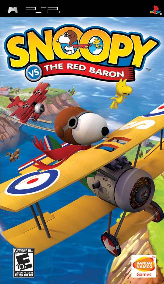 Snoopy vs. the Red Baron (PSP) - Game Manual Only