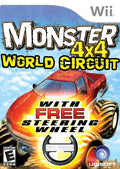Monster 4X4: World Circuit with Steering Wheel (Wii) - Game Manual Only