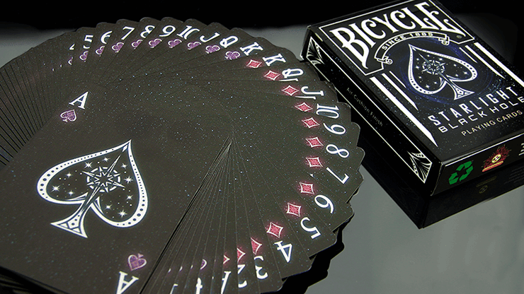 Bicycle Starlight Black Hole (Special Limited Print Run) Collectable Playing Cards - 