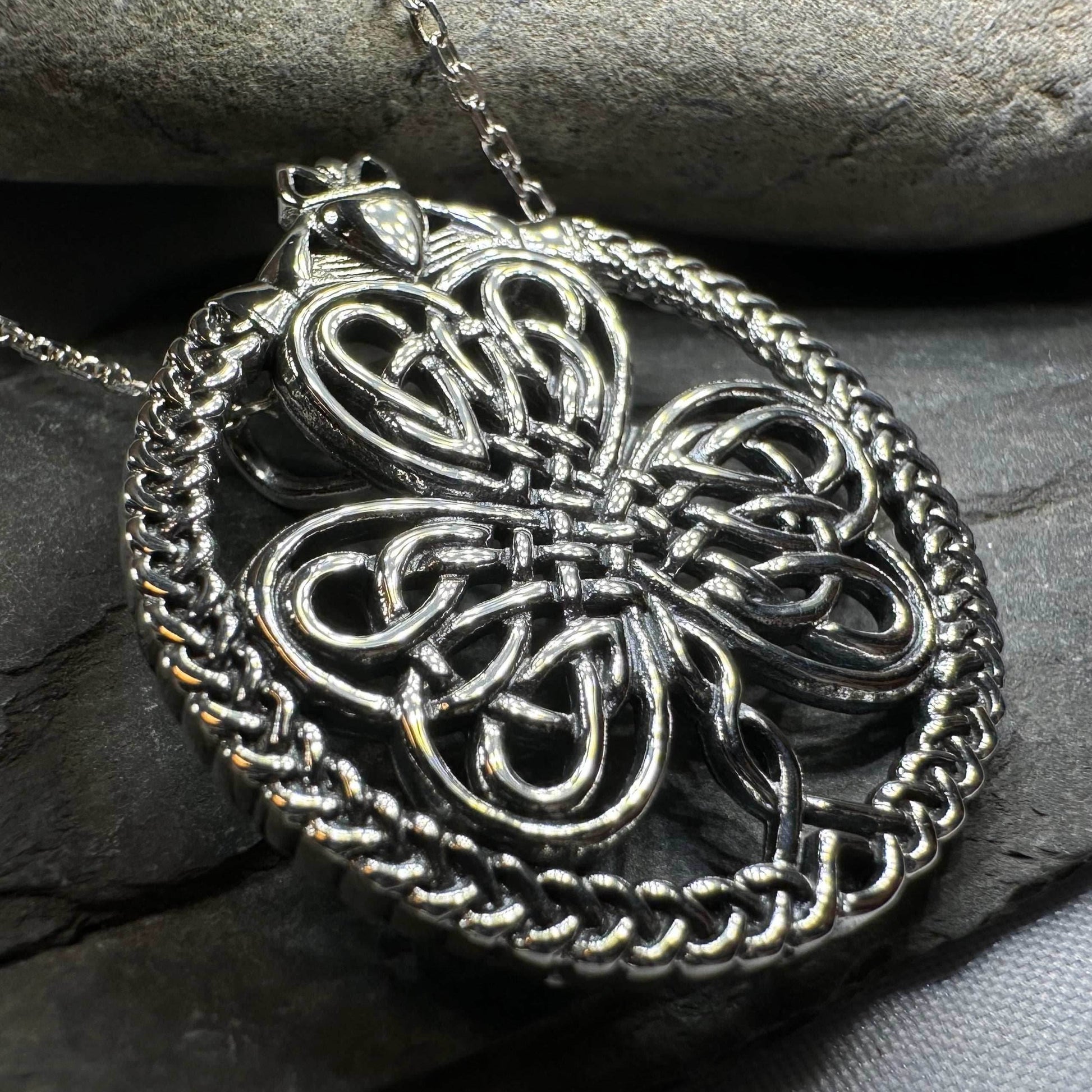 Sylvania Shamrock Necklace - 