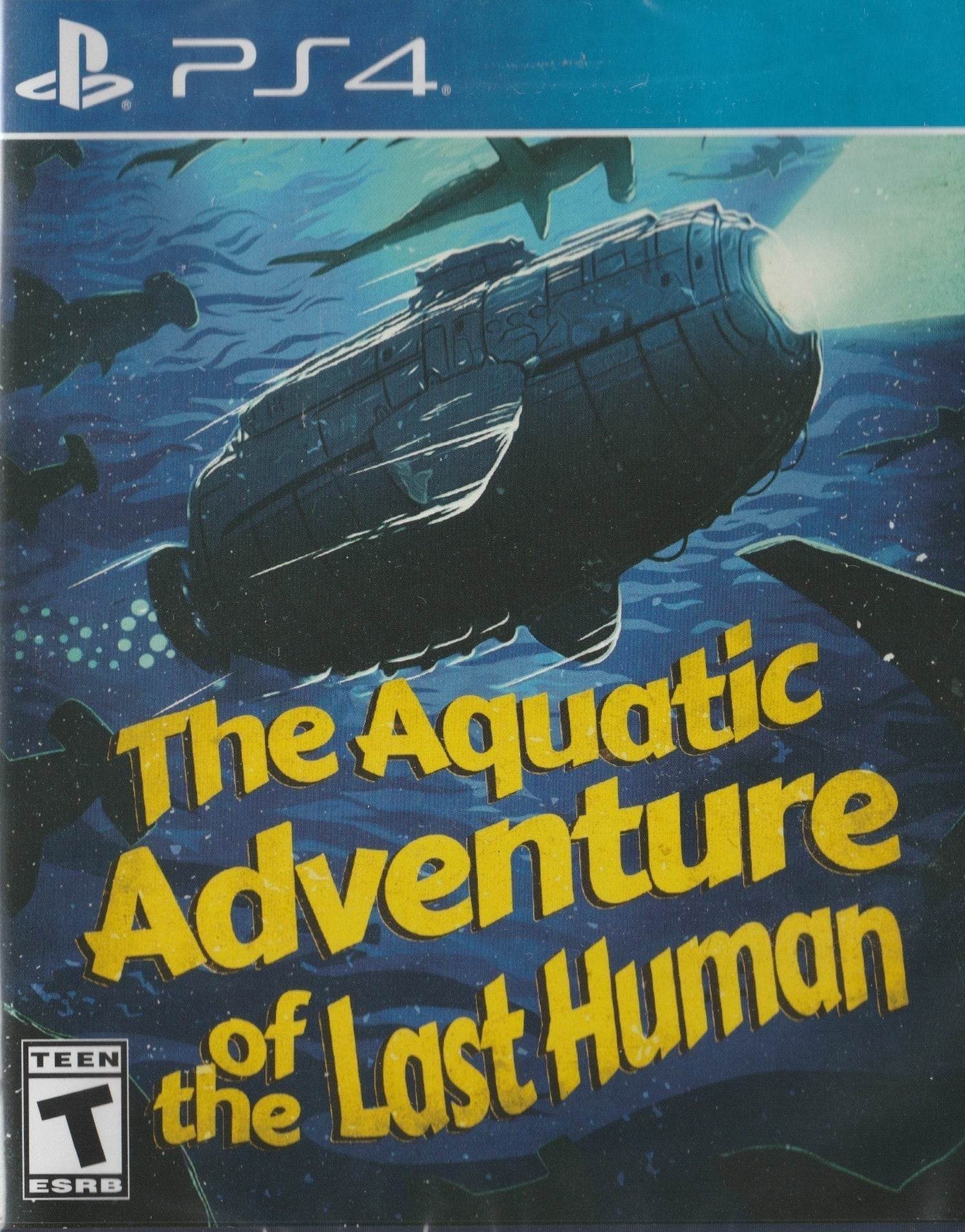 Aquatic Adventure of The Last Human (Playstation 4) - Game Manual Only