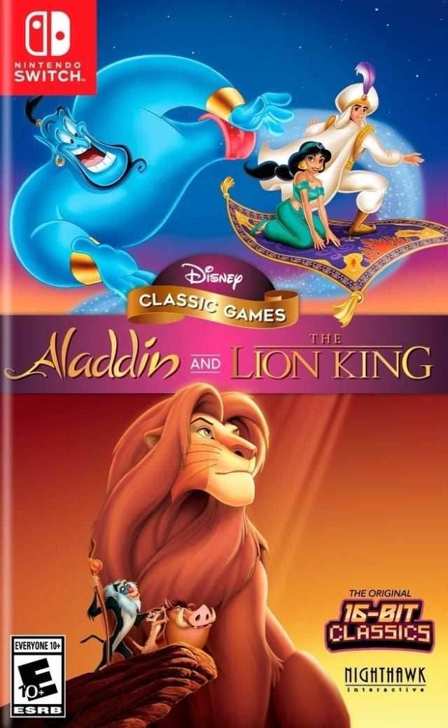 Disney Classic Games: Aladdin And The Lion King (Nintendo Switch) - Brand New