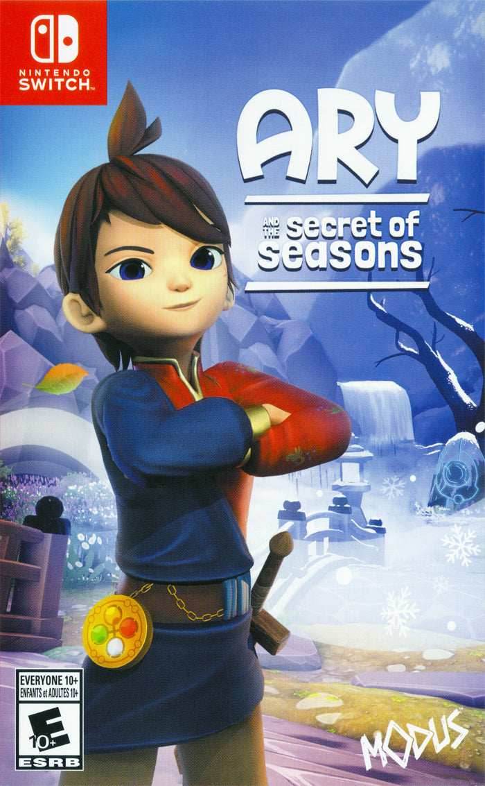 Ary and the Secret of Seasons (Nintendo Switch) - Game Manual Only