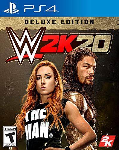 WWE 2K20 (Deluxe Edition) (PlayStation 4) - Game Manual Only