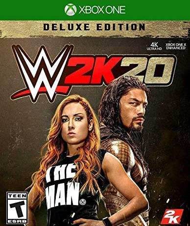 WWE 2K20 Deluxe Edition (Xbox One) - Game Manual Only
